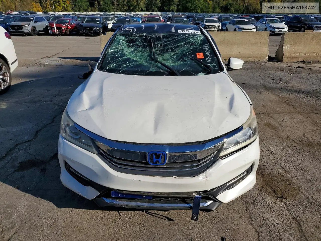 2017 HONDA ACCORD VIN 1HGCR2F55HA153742 — фото 5