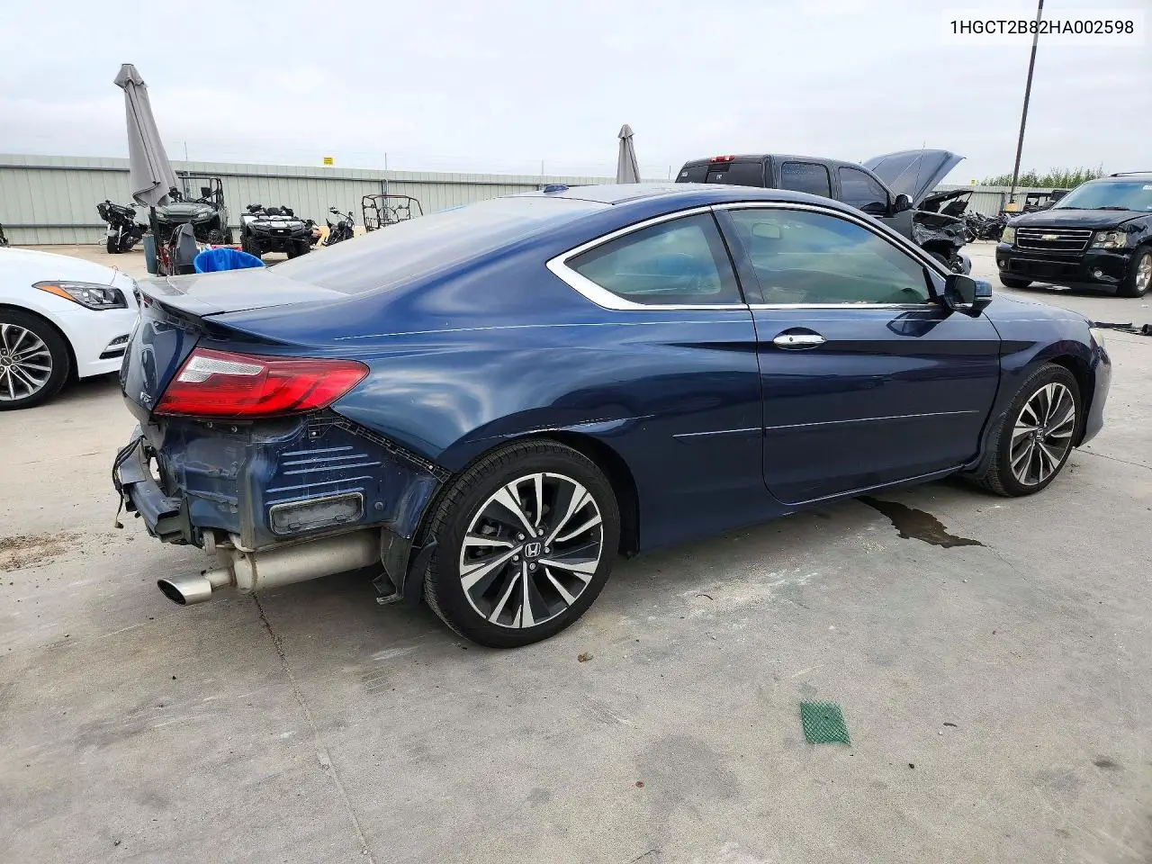 2017 HONDA ACCORD VIN 1HGCT2B82HA002598 — фото 3