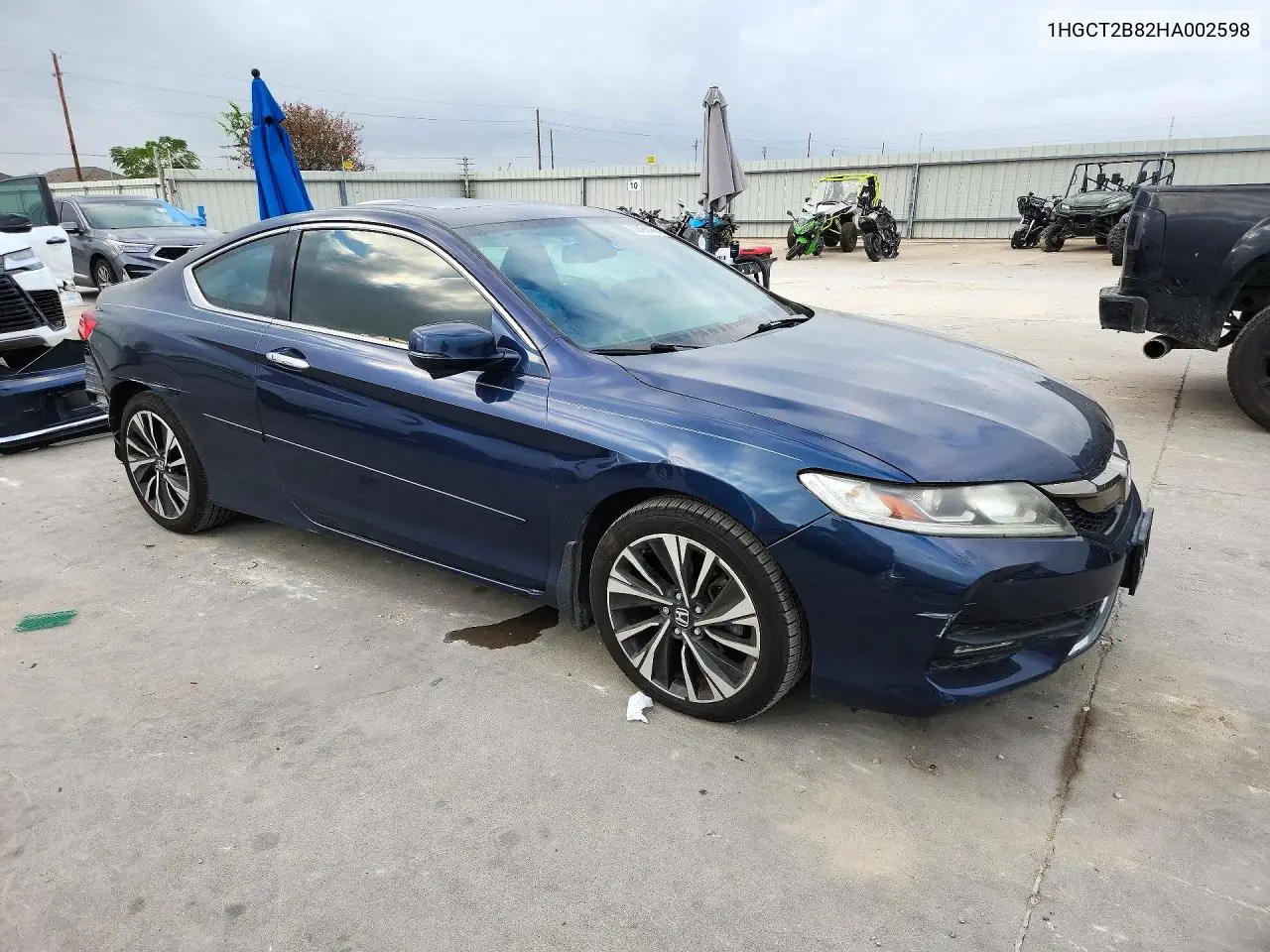 2017 HONDA ACCORD VIN 1HGCT2B82HA002598 — фото 4