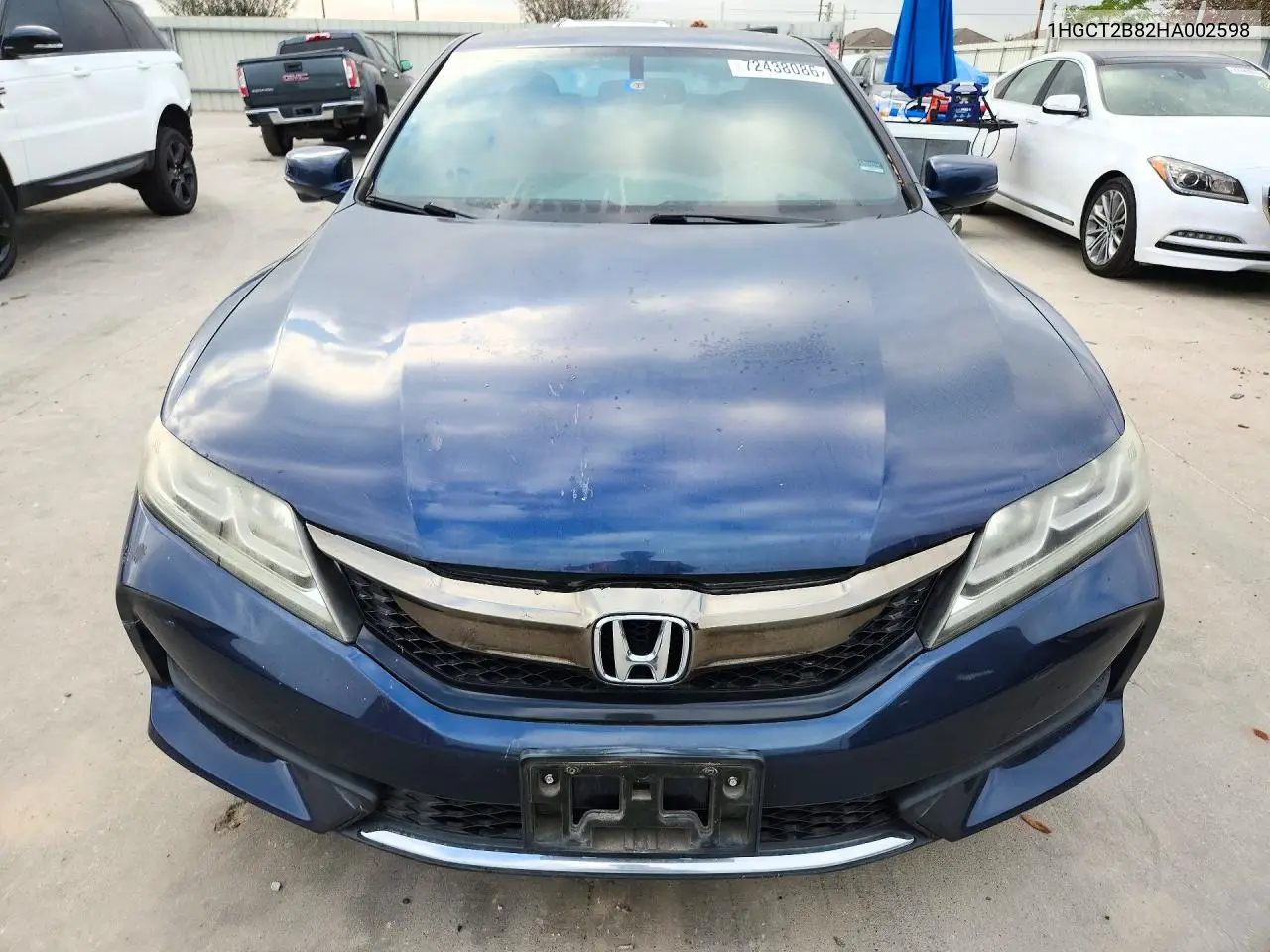 2017 HONDA ACCORD VIN 1HGCT2B82HA002598 — фото 5