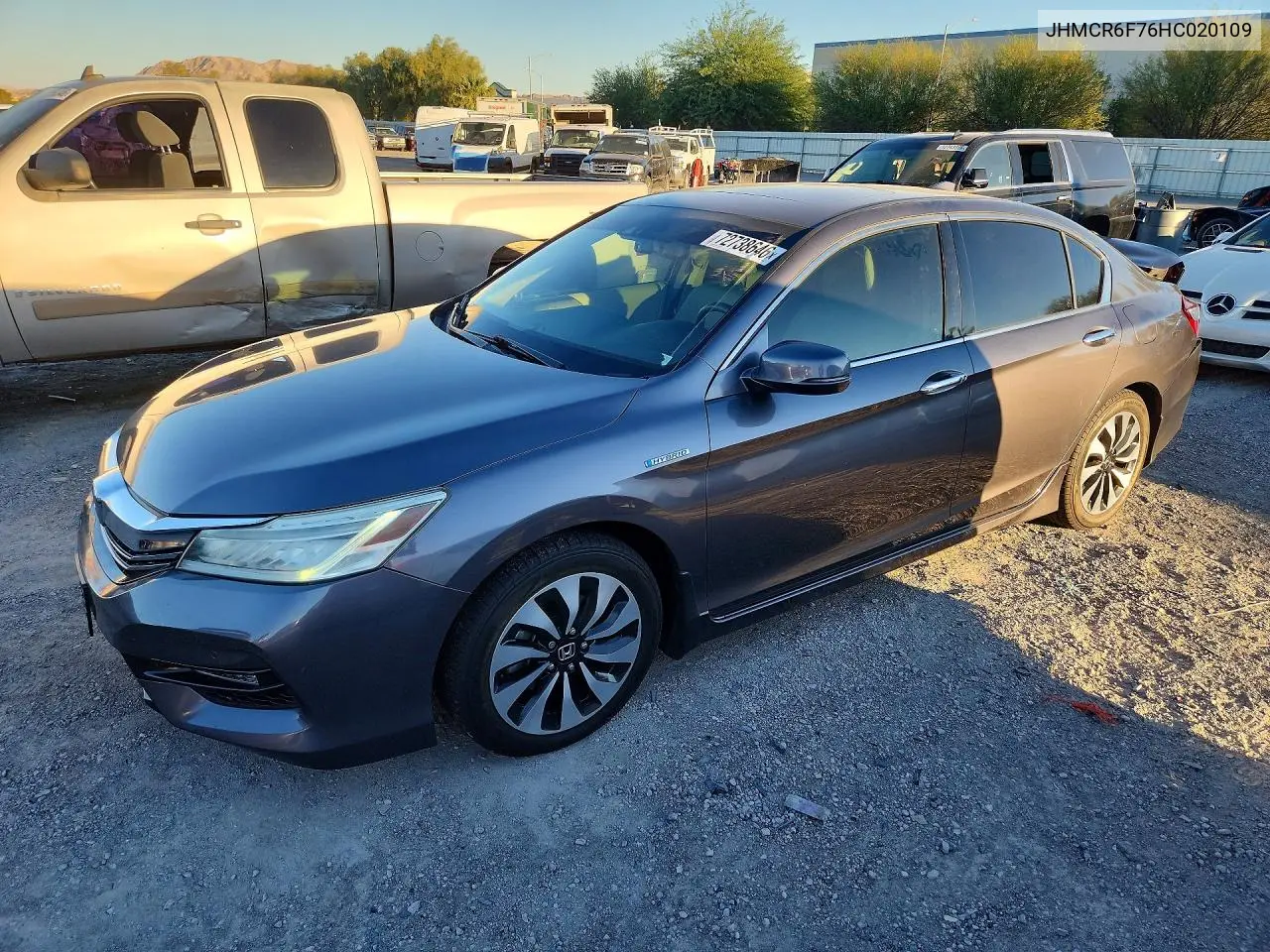 HONDA ACCORD 2017, VIN JHMCR6F76HC020109