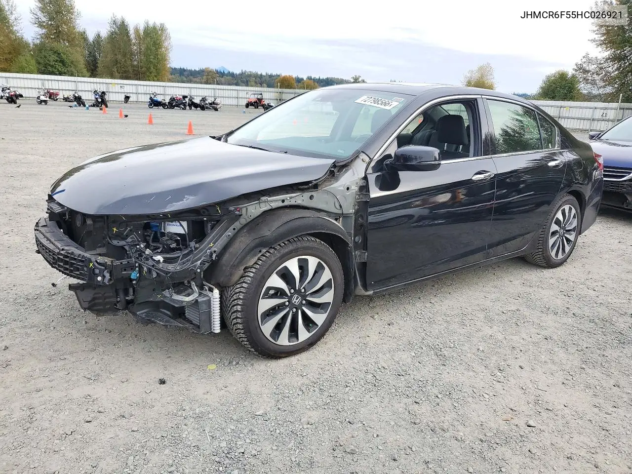 HONDA ACCORD 2017, VIN JHMCR6F55HC026921