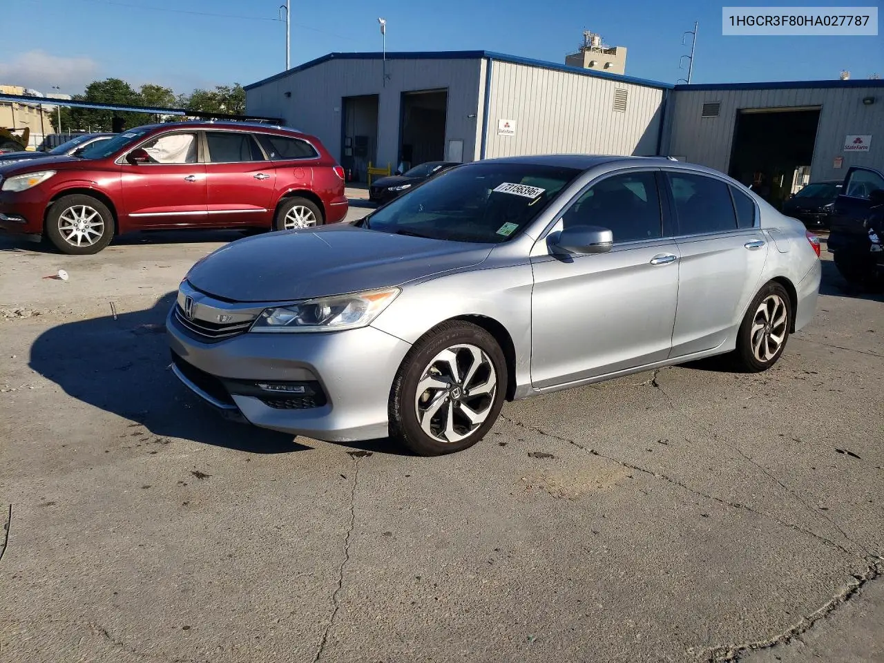 HONDA ACCORD 2017, VIN 1HGCR3F80HA027787