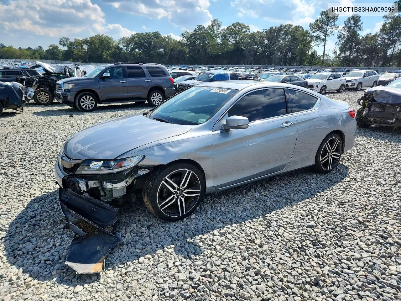 HONDA ACCORD 2017, VIN 1HGCT1B83HA009599