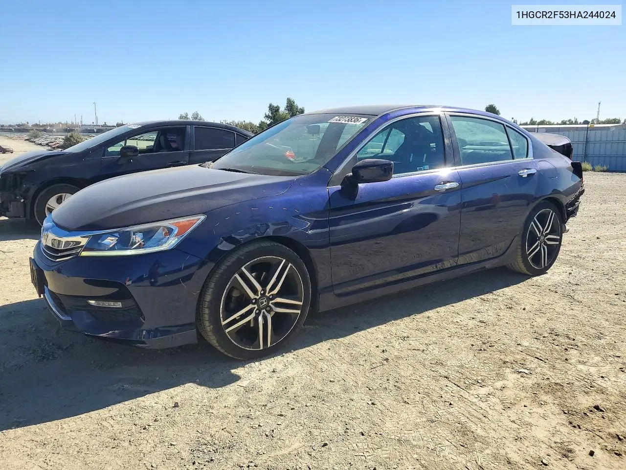 HONDA ACCORD 2017, VIN 1HGCR2F53HA244024