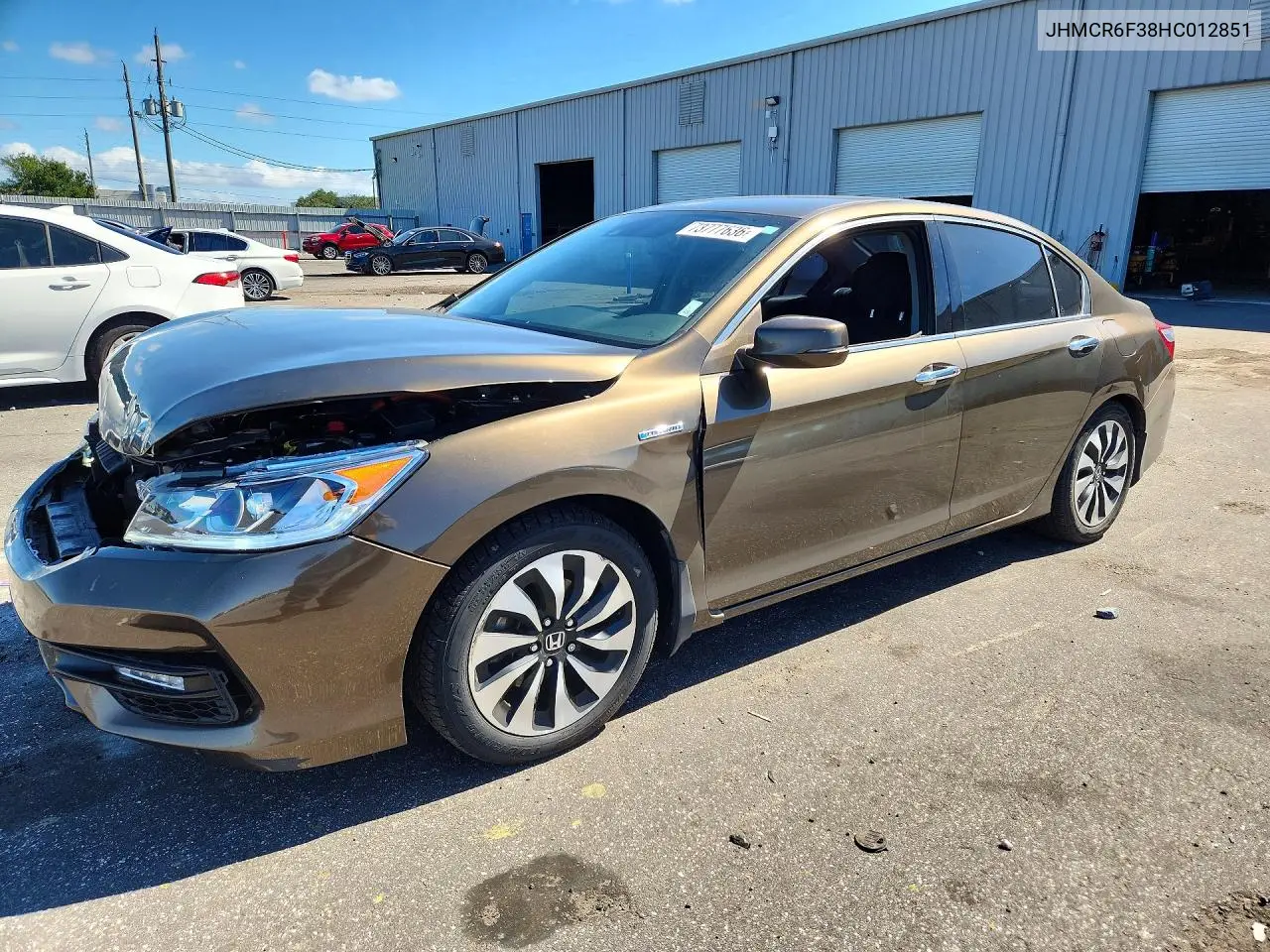 HONDA ACCORD 2017, VIN JHMCR6F38HC012851