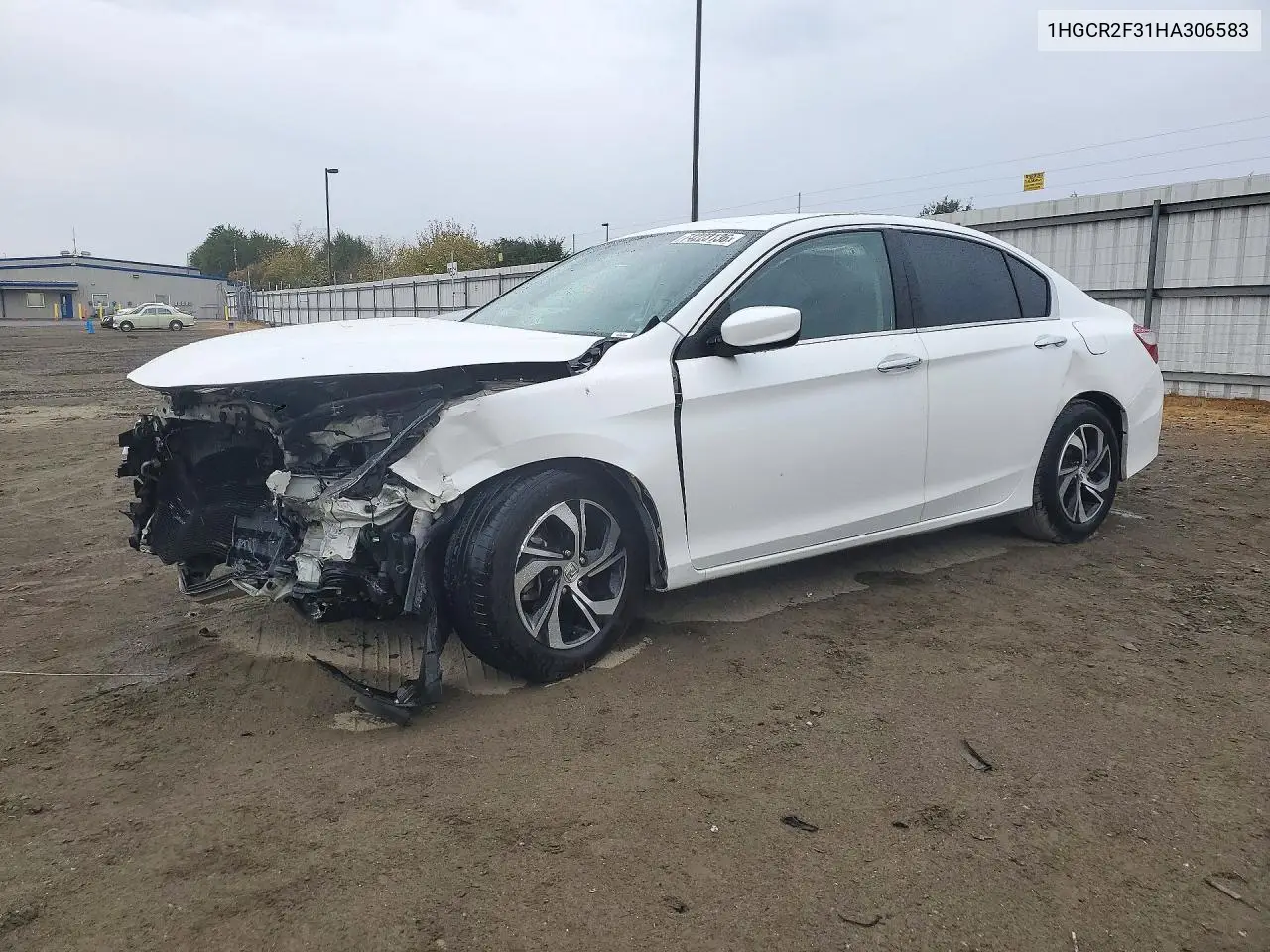 HONDA ACCORD 2017, VIN 1HGCR2F31HA306583