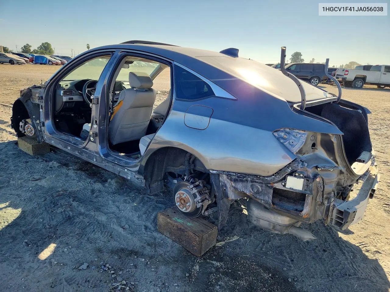 2018 HONDA ACCORD VIN 1HGCV1F41JA056038 — фото 2