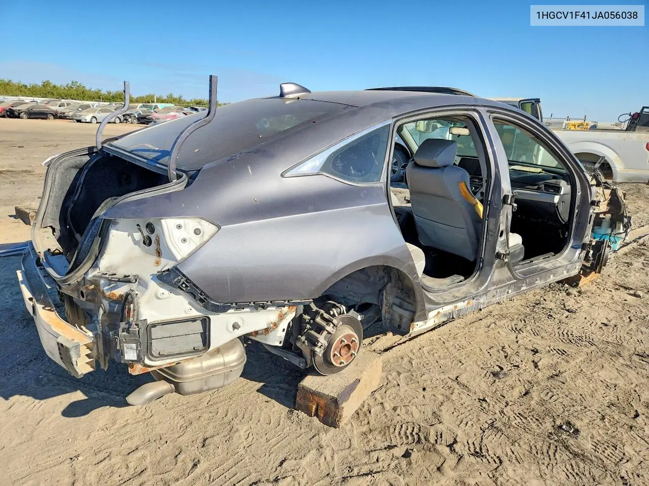 2018 HONDA ACCORD VIN 1HGCV1F41JA056038 — фото 3