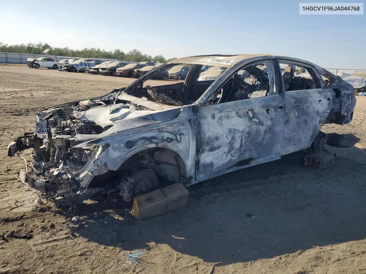 HONDA ACCORD 2018, VIN 1HGCV1F96JA044768