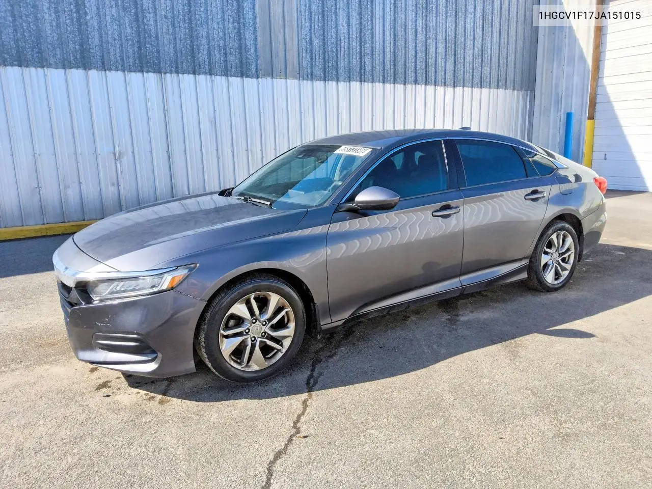 HONDA ACCORD 2018, VIN 1HGCV1F17JA151015
