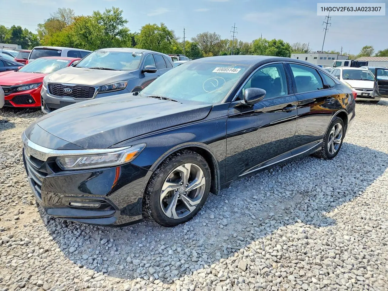 HONDA ACCORD 2018, VIN 1HGCV2F63JA023307