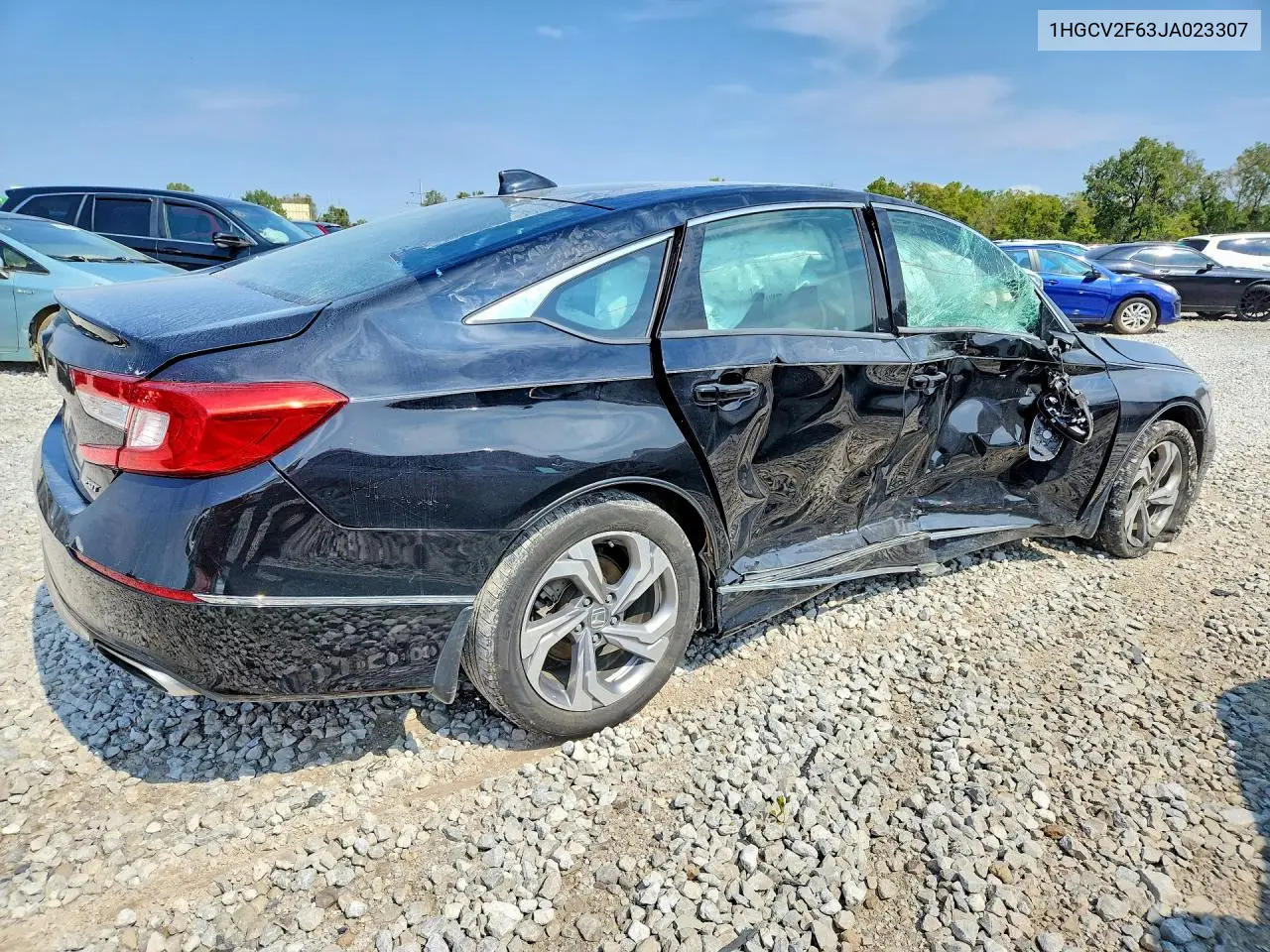 2018 HONDA ACCORD VIN 1HGCV2F63JA023307 — фото 3
