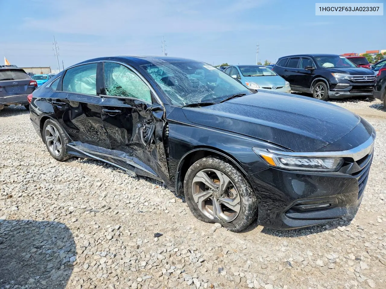 2018 HONDA ACCORD VIN 1HGCV2F63JA023307 — фото 4
