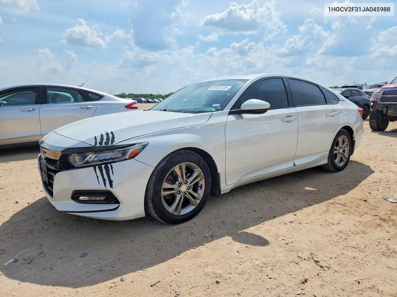 HONDA ACCORD 2018, VIN 1HGCV2F31JA045988