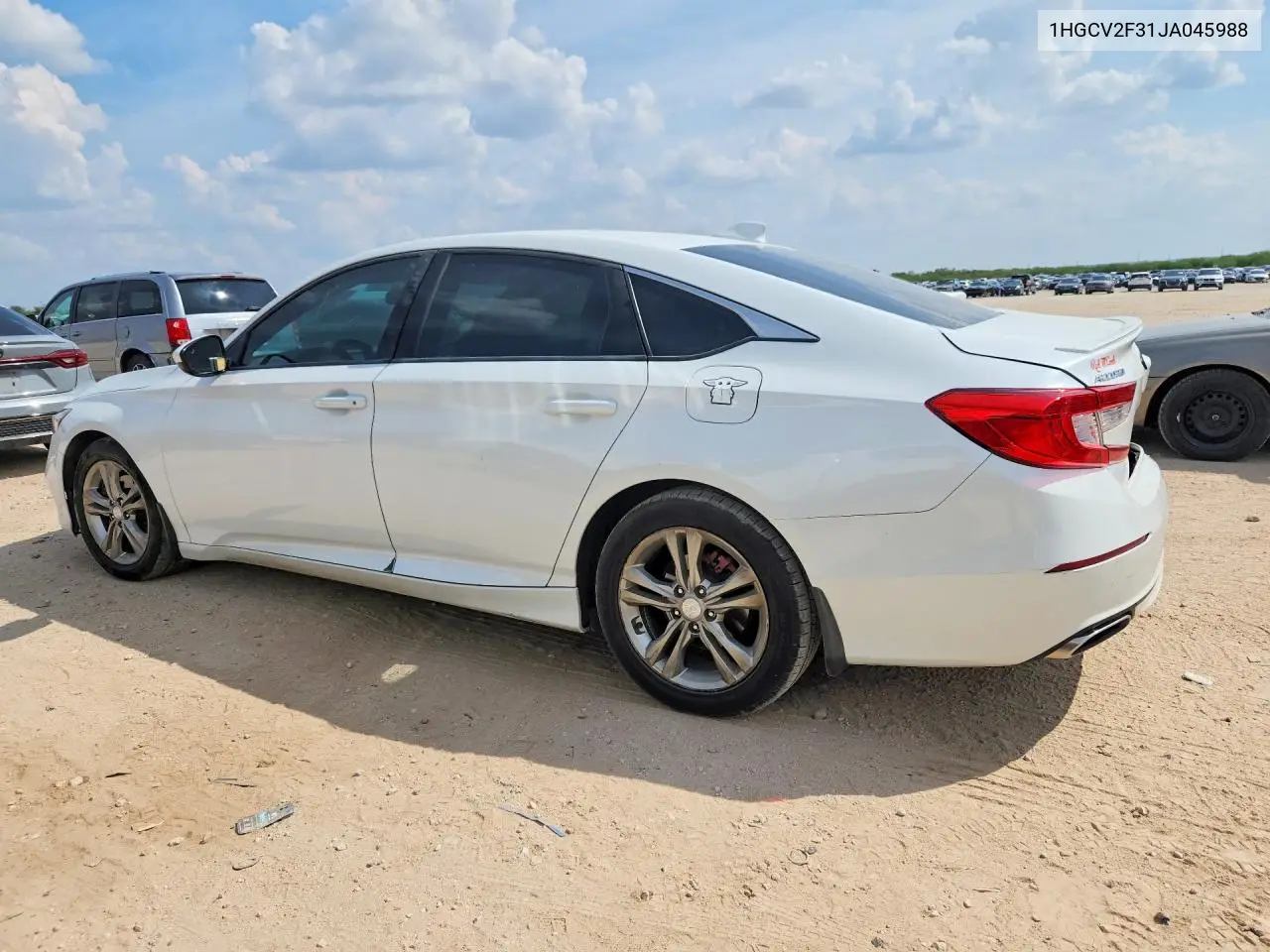 2018 HONDA ACCORD VIN 1HGCV2F31JA045988 — фото 2