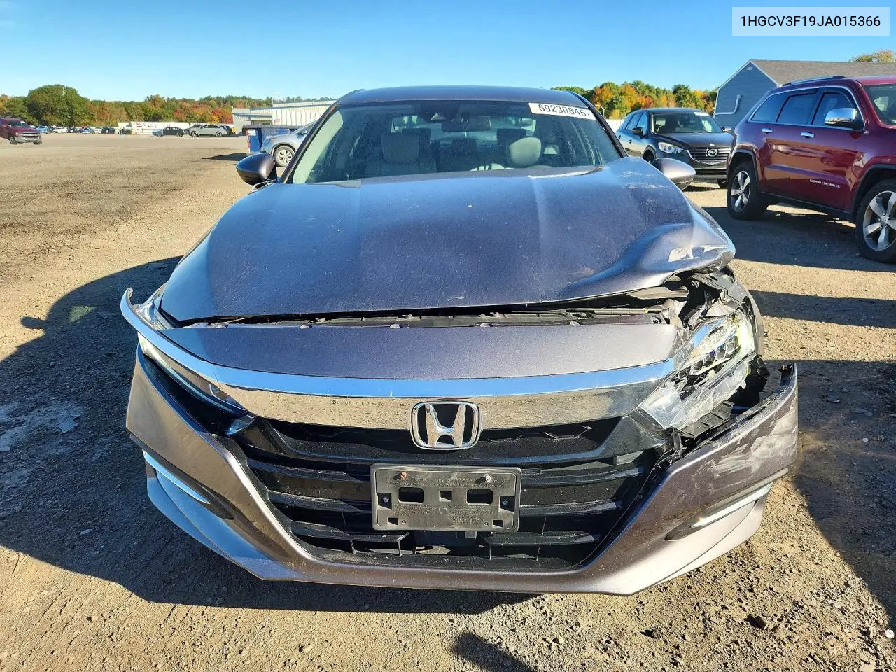 2018 HONDA ACCORD VIN 1HGCV3F19JA015366 — фото 5