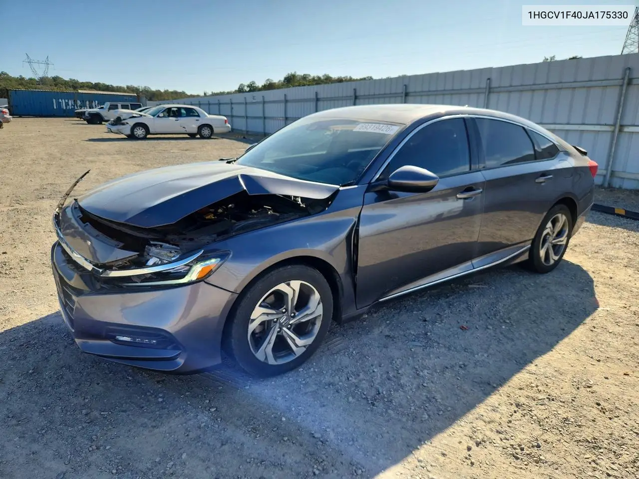 HONDA ACCORD 2018, VIN 1HGCV1F40JA175330