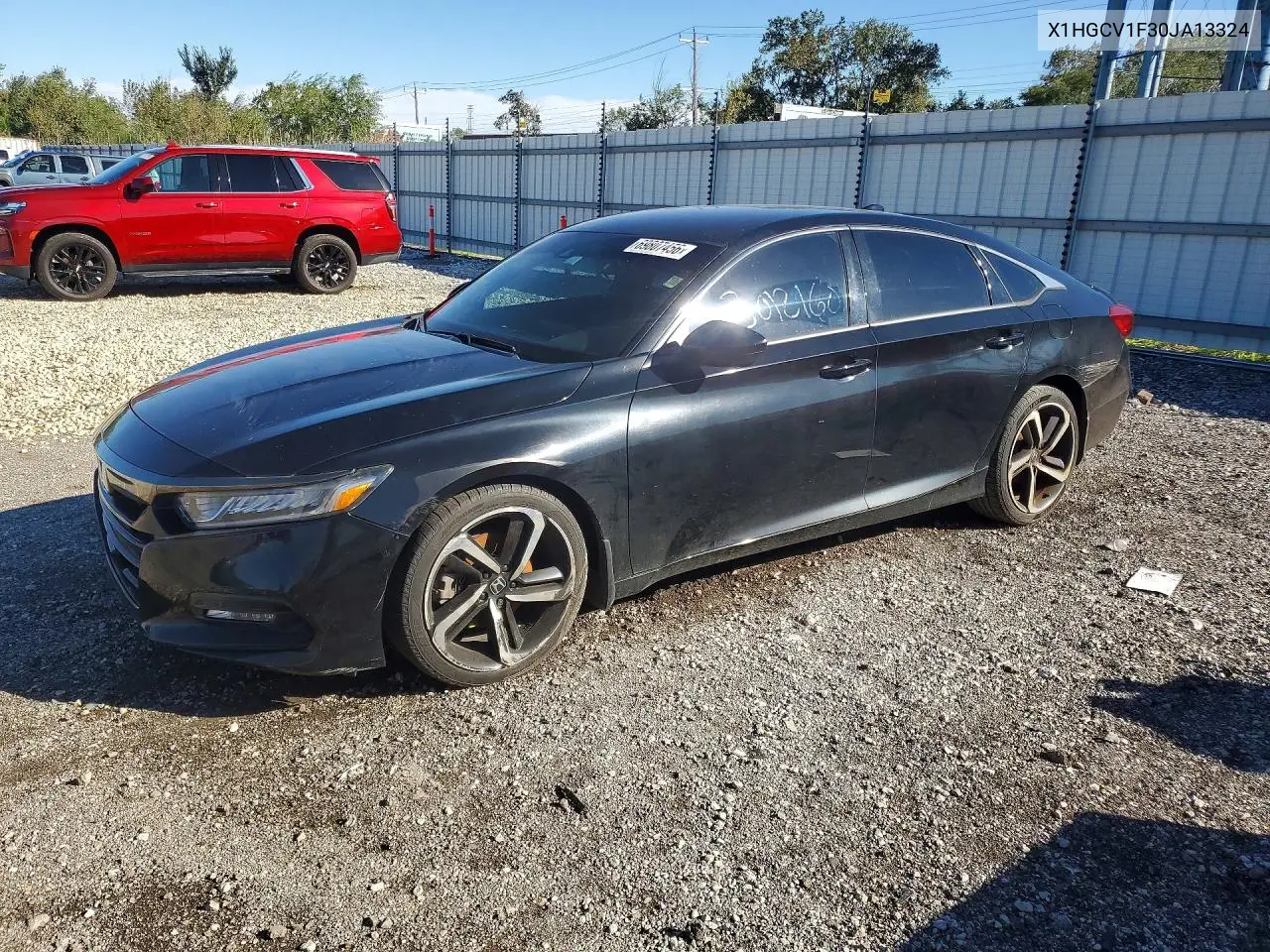 HONDA ACCORD 2018, VIN 1HGCV1F30JA133246