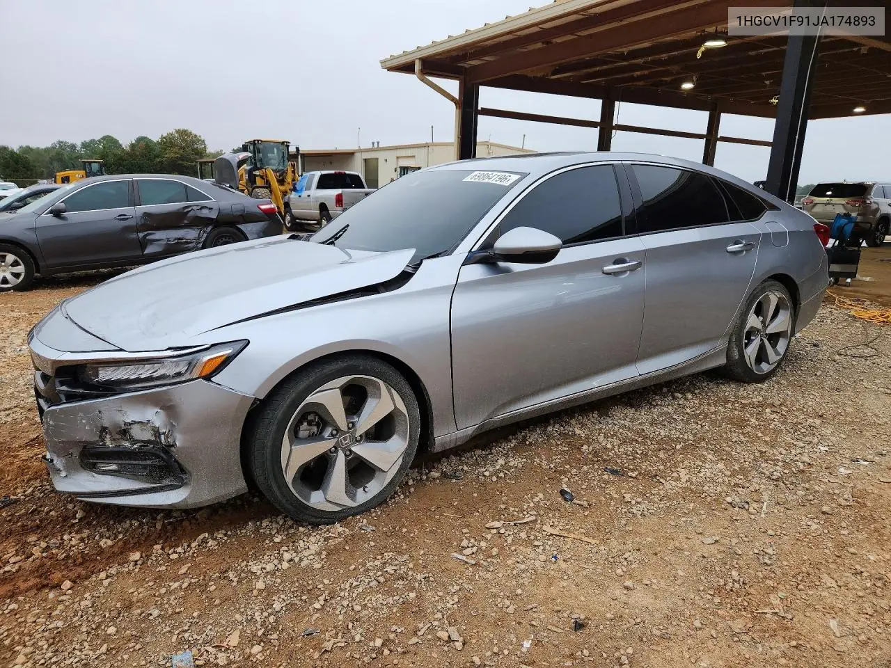 HONDA ACCORD 2018, VIN 1HGCV1F91JA174893