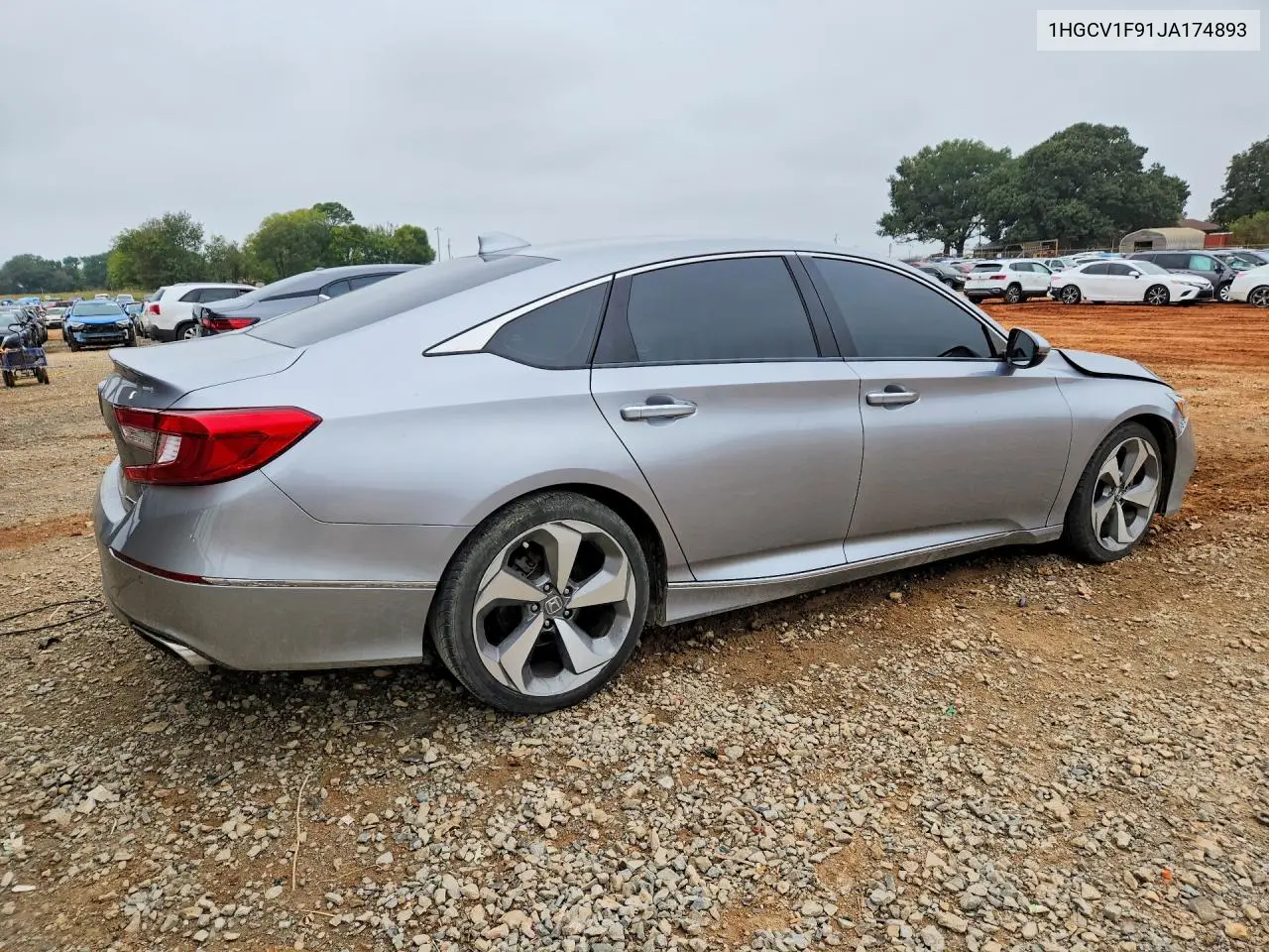 2018 HONDA ACCORD VIN 1HGCV1F91JA174893 — фото 3