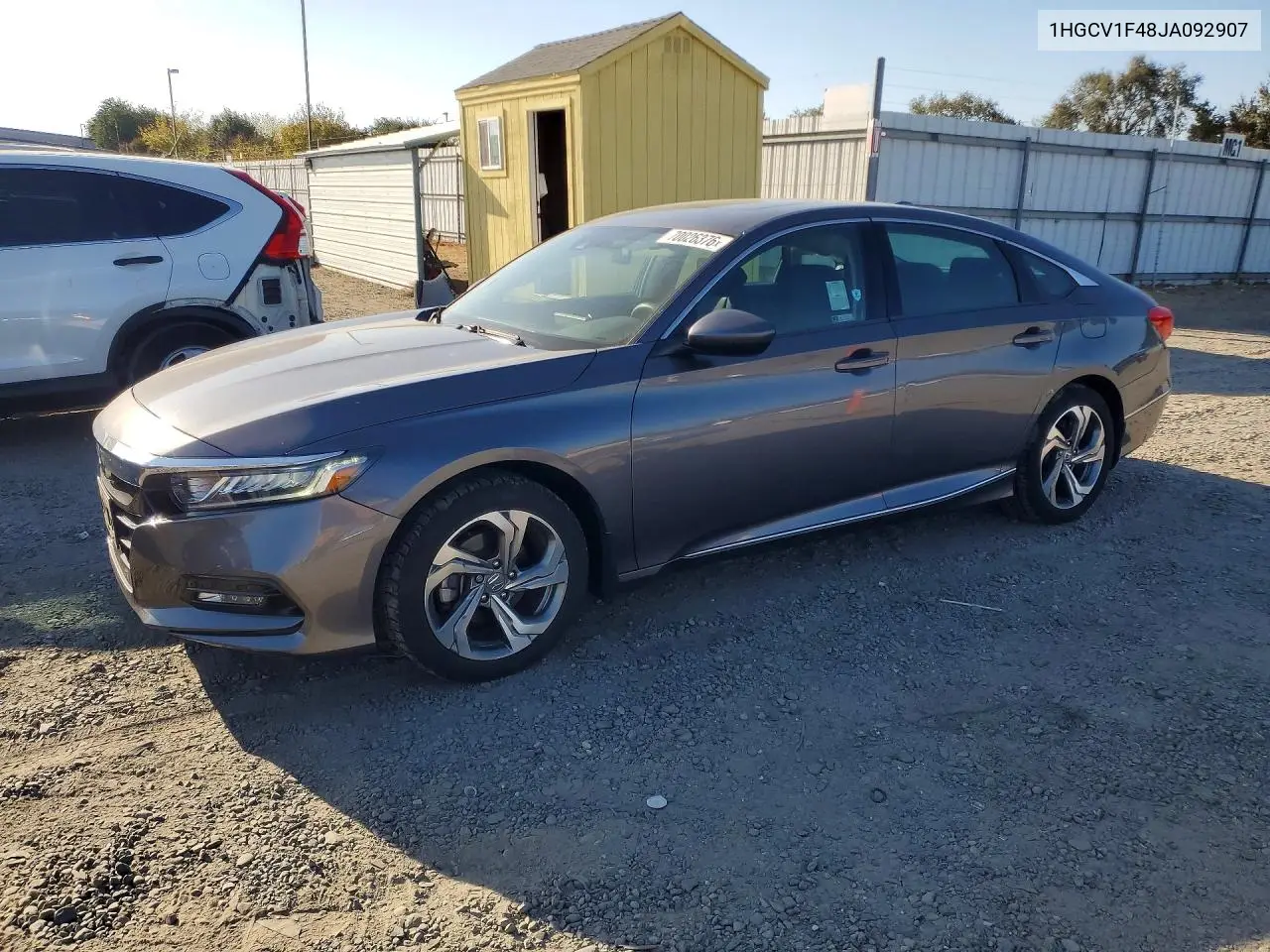 HONDA ACCORD 2018, VIN 1HGCV1F48JA092907