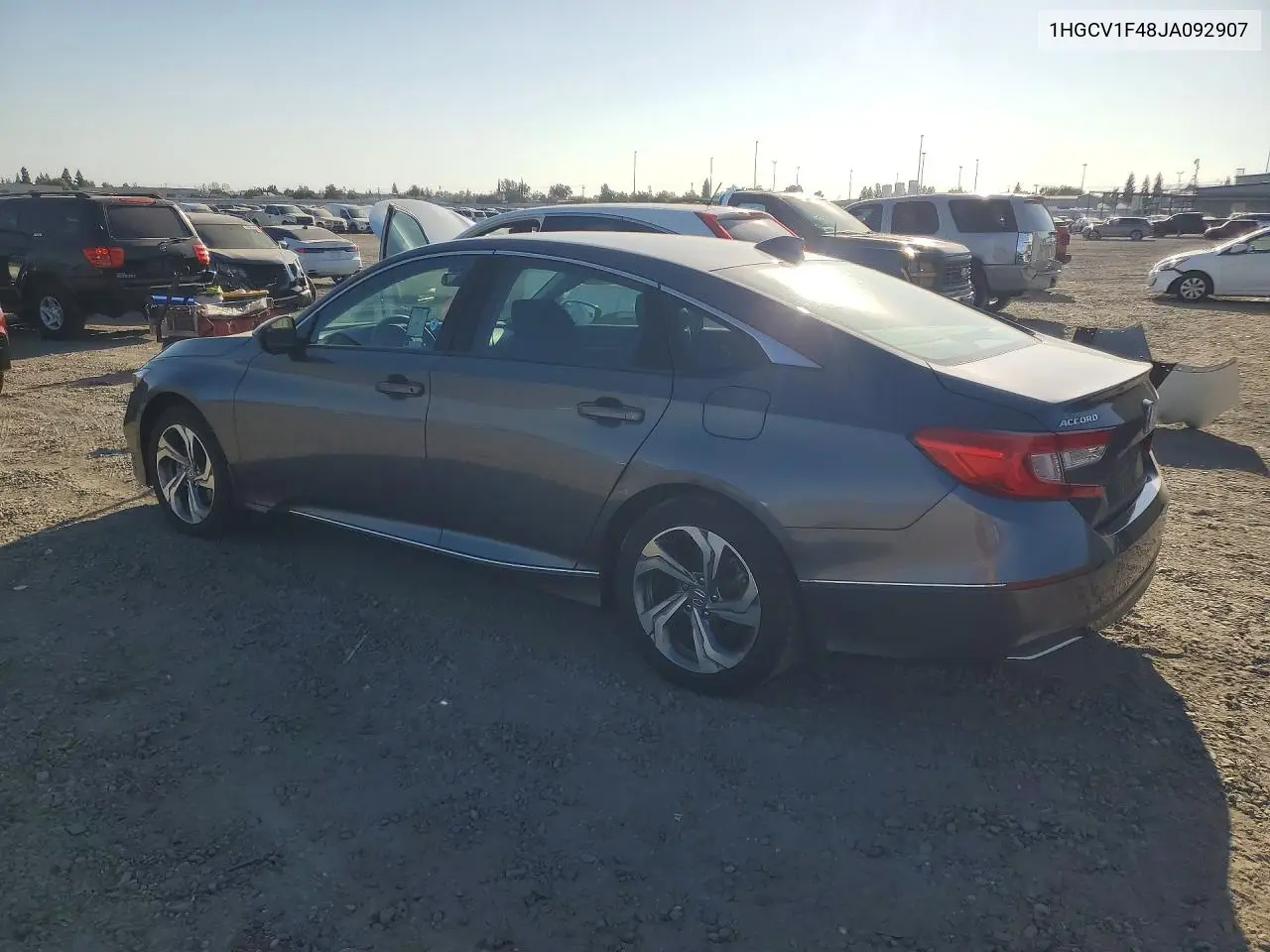2018 HONDA ACCORD VIN 1HGCV1F48JA092907 — фото 2