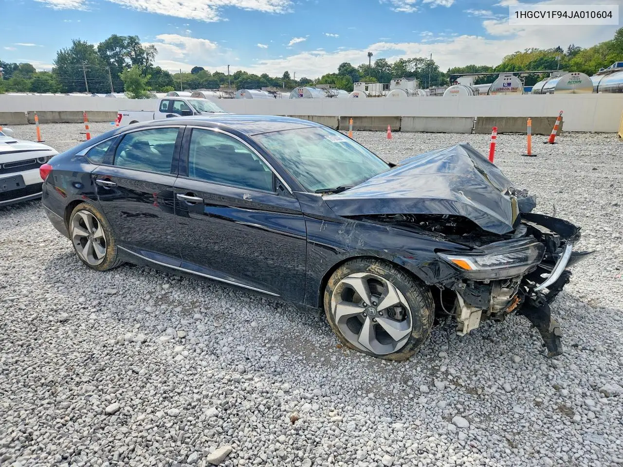 2018 HONDA ACCORD VIN 1HGCV1F94JA010604 — фото 4