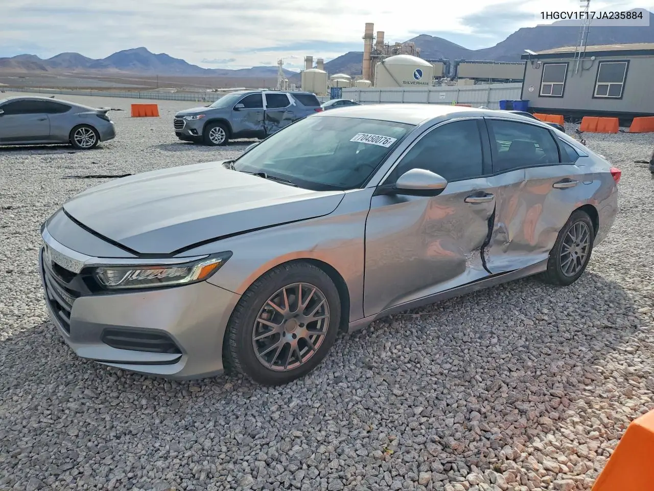 HONDA ACCORD 2018, VIN 1HGCV1F17JA235884
