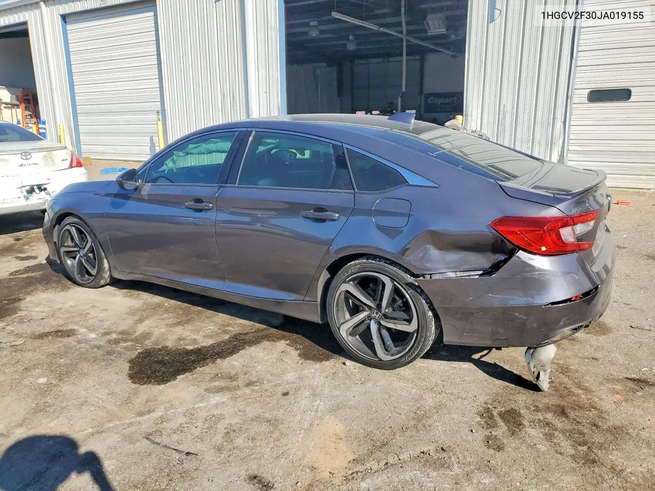 2018 HONDA ACCORD VIN 1HGCV2F30JA019155 — фото 2