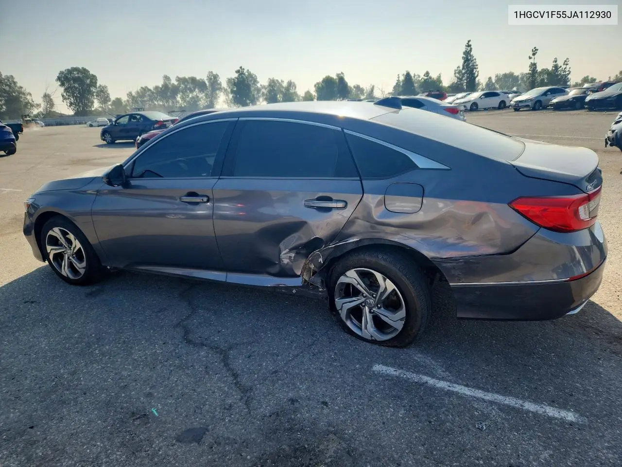 2018 HONDA ACCORD VIN 1HGCV1F55JA112930 — фото 2