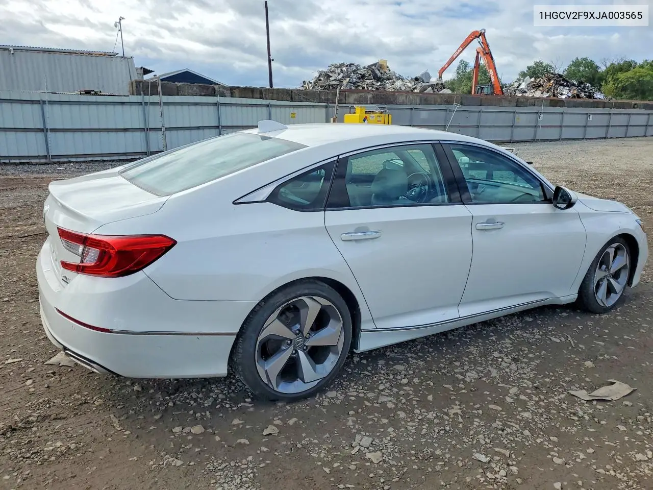 2018 HONDA ACCORD VIN 1HGCV2F9XJA003565 — фото 3