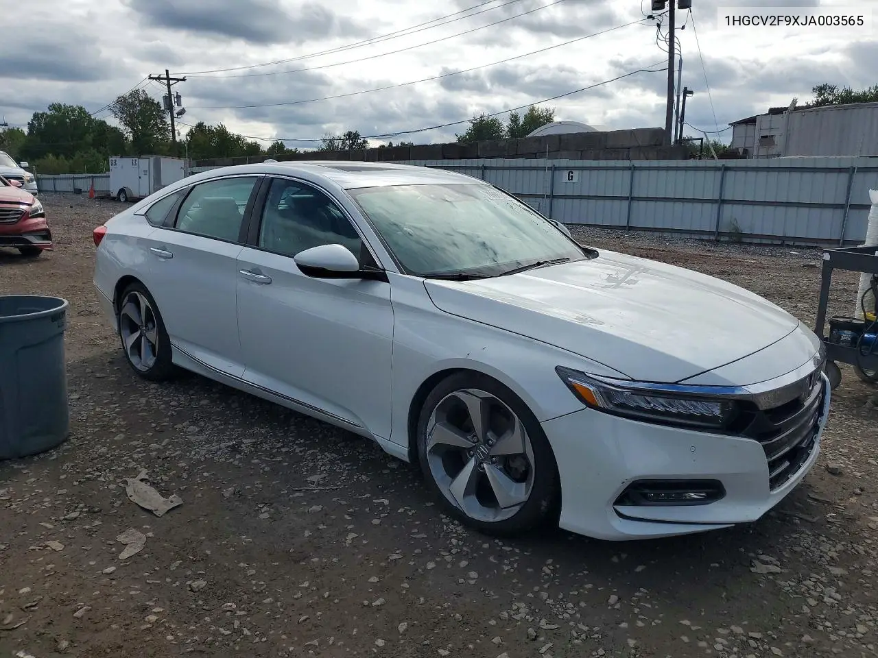 2018 HONDA ACCORD VIN 1HGCV2F9XJA003565 — фото 4