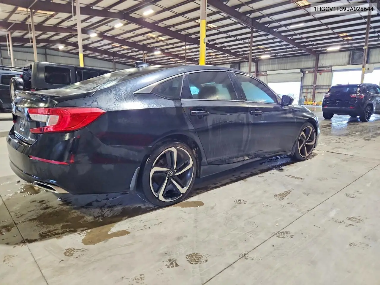 2018 HONDA ACCORD VIN 1HGCV1F39JA025644 — фото 3