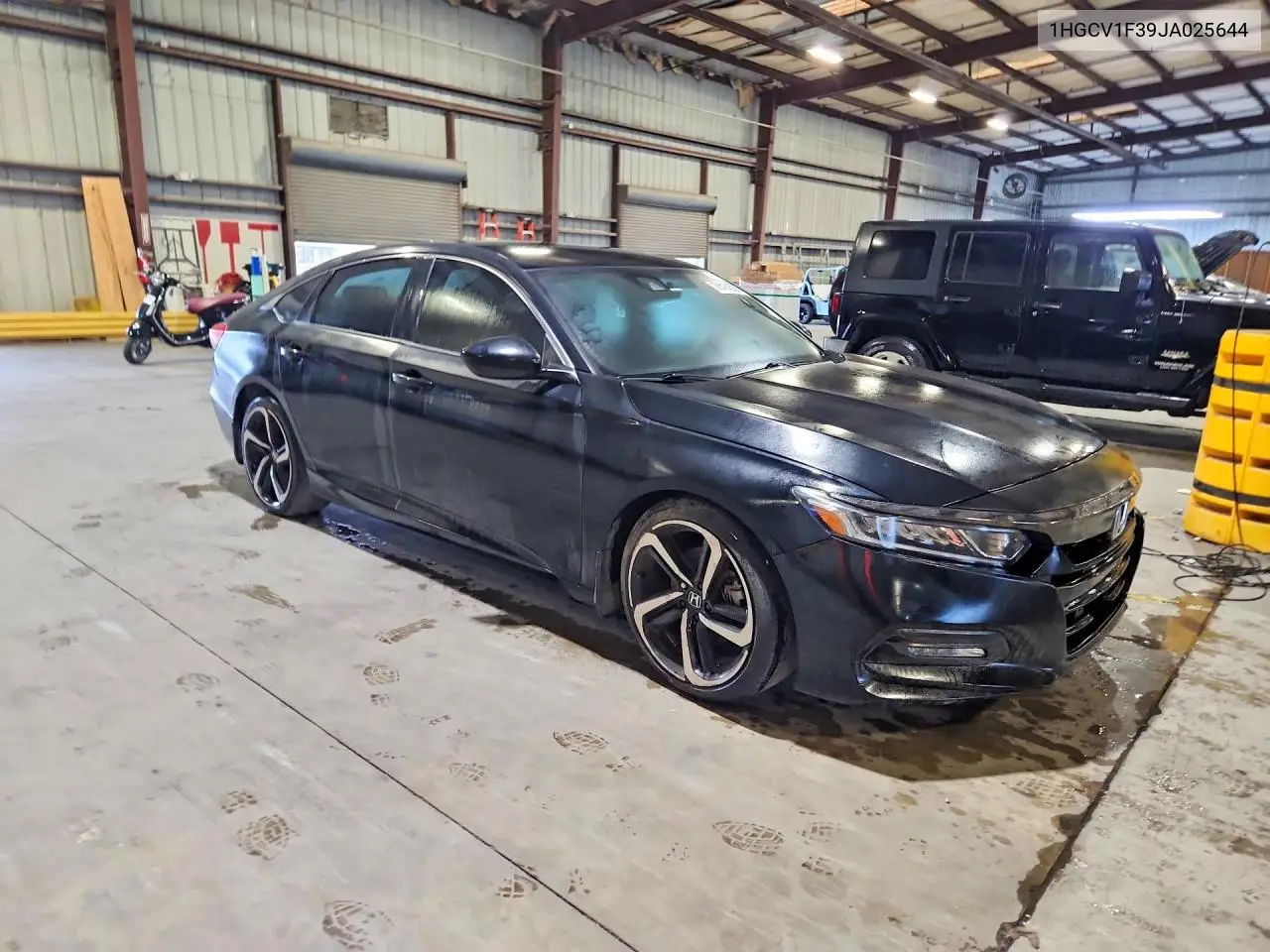 2018 HONDA ACCORD VIN 1HGCV1F39JA025644 — фото 4