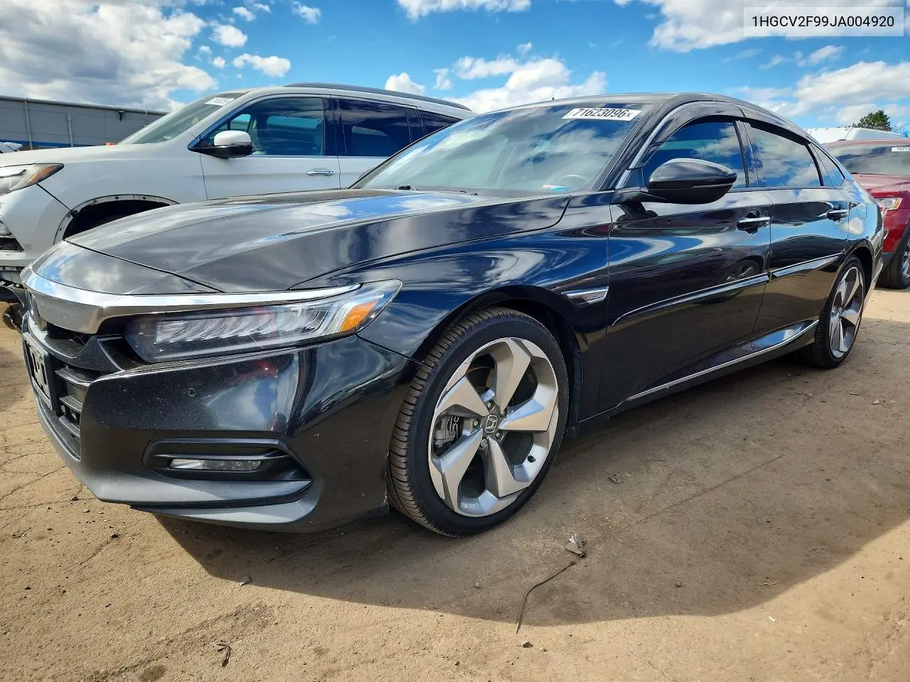 HONDA ACCORD 2018, VIN 1HGCV2F99JA004920