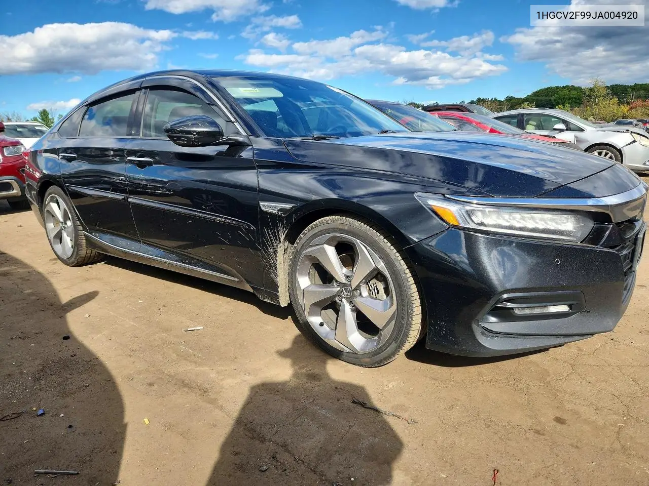 2018 HONDA ACCORD VIN 1HGCV2F99JA004920 — фото 4