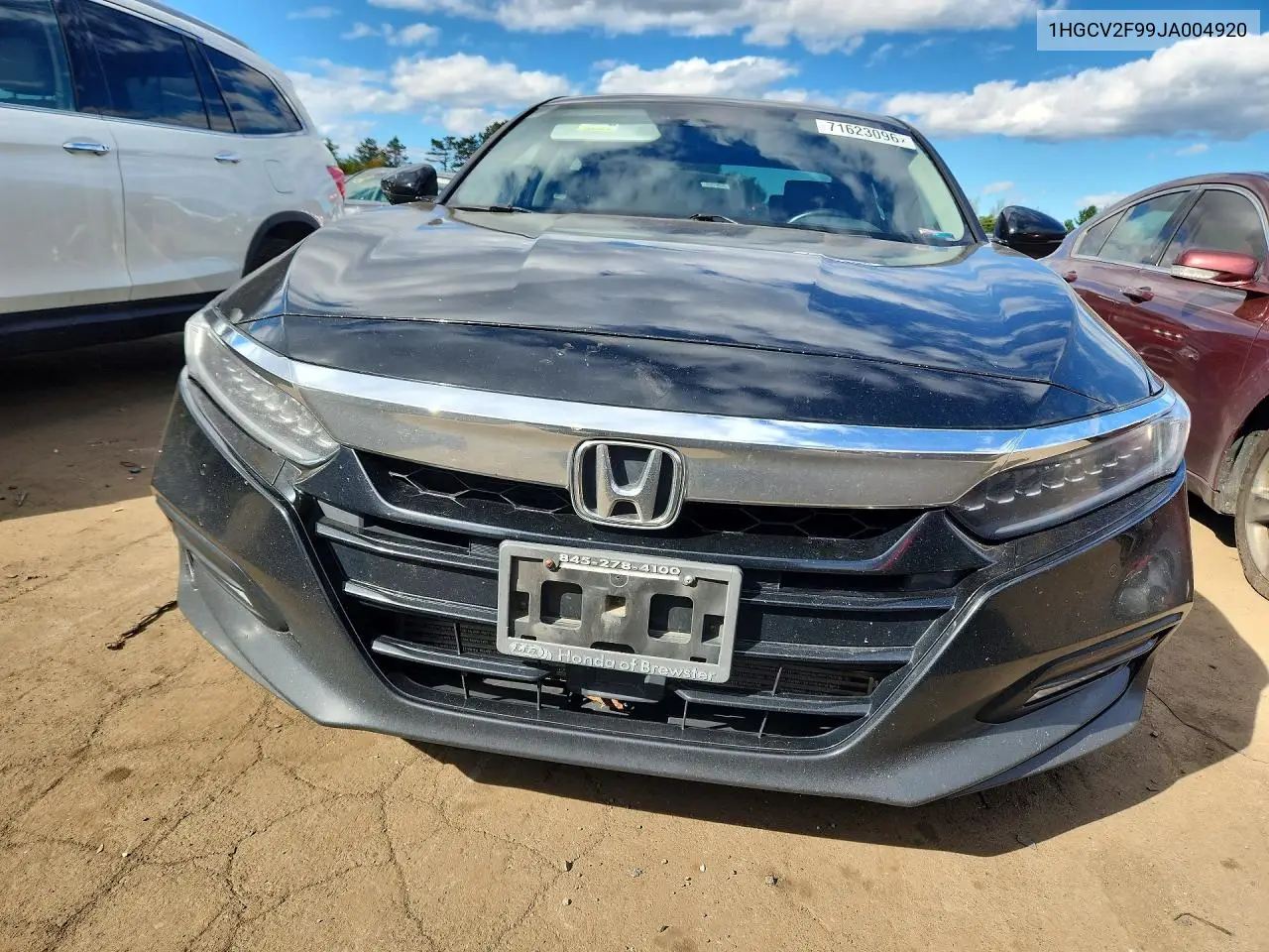2018 HONDA ACCORD VIN 1HGCV2F99JA004920 — фото 5