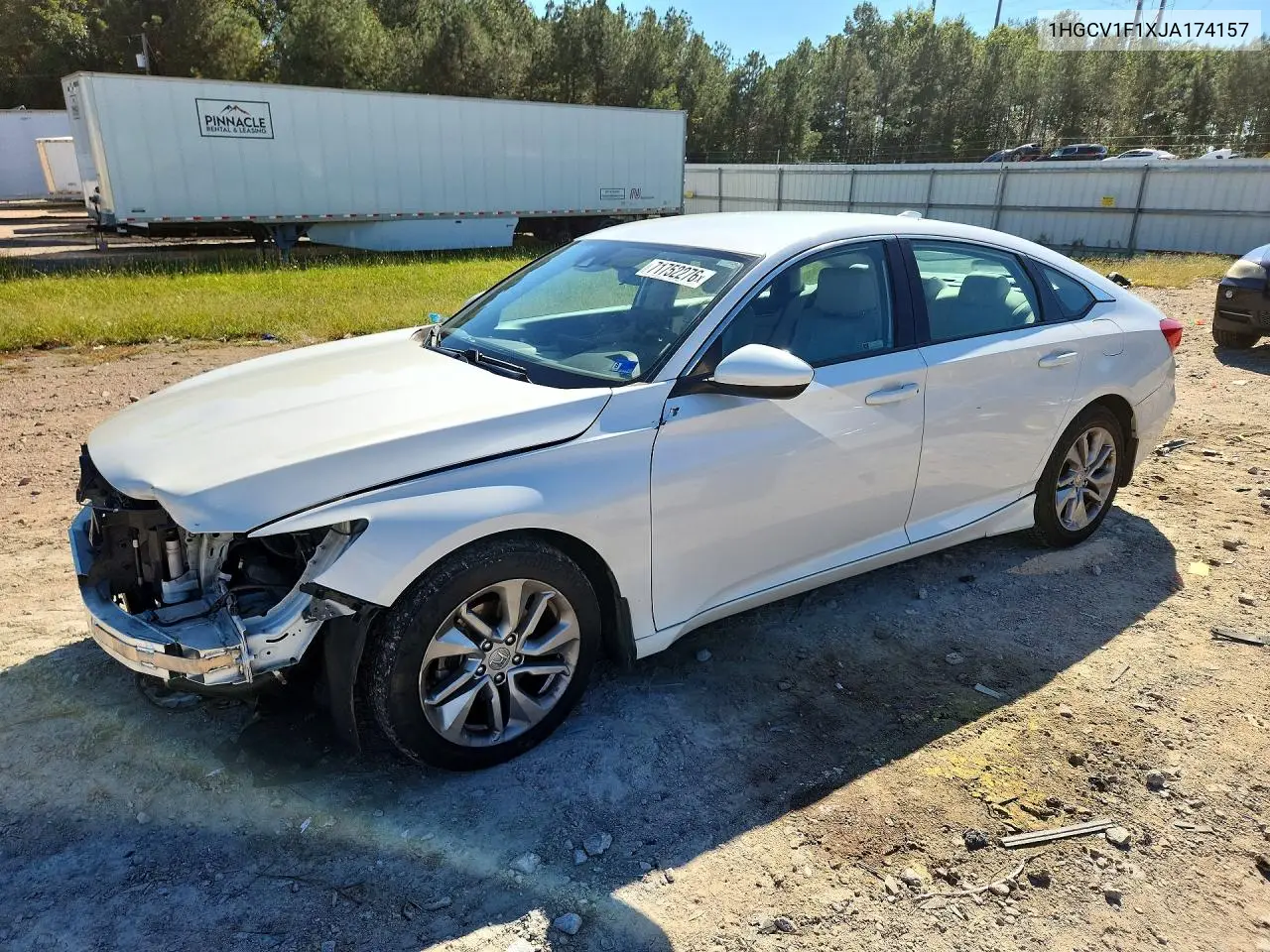 HONDA ACCORD 2018, VIN 1HGCV1F1XJA174157