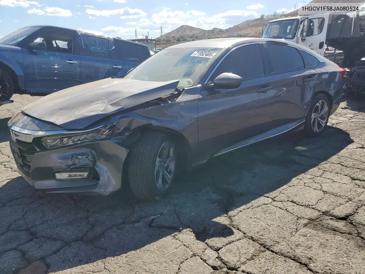 HONDA ACCORD 2018, VIN 1HGCV1F58JA080524
