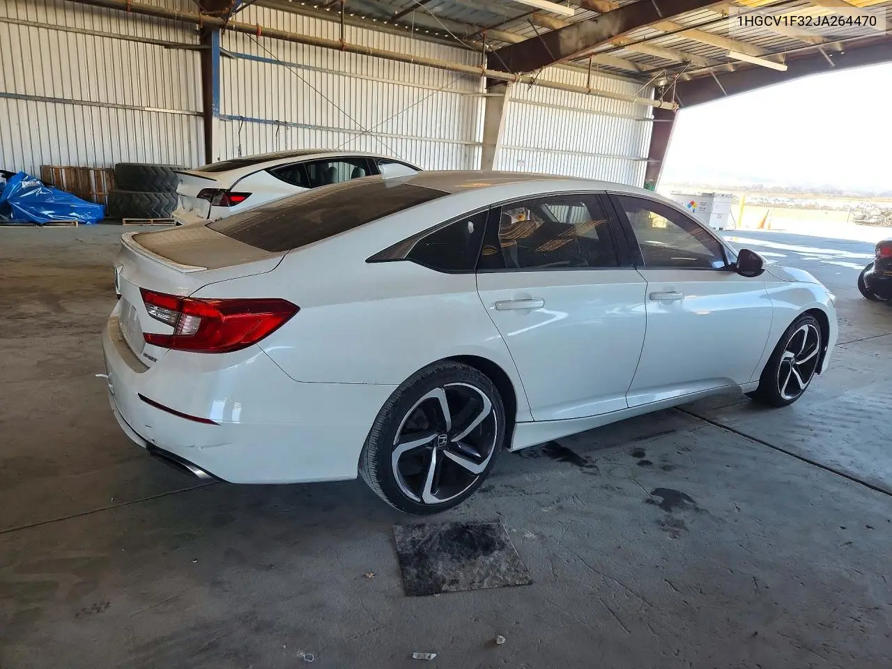 2018 HONDA ACCORD VIN 1HGCV1F32JA264470 — фото 3