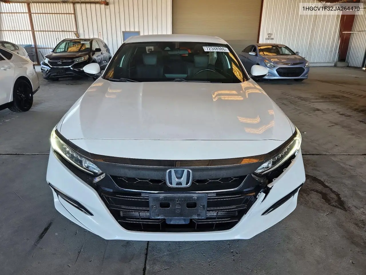 2018 HONDA ACCORD VIN 1HGCV1F32JA264470 — фото 5