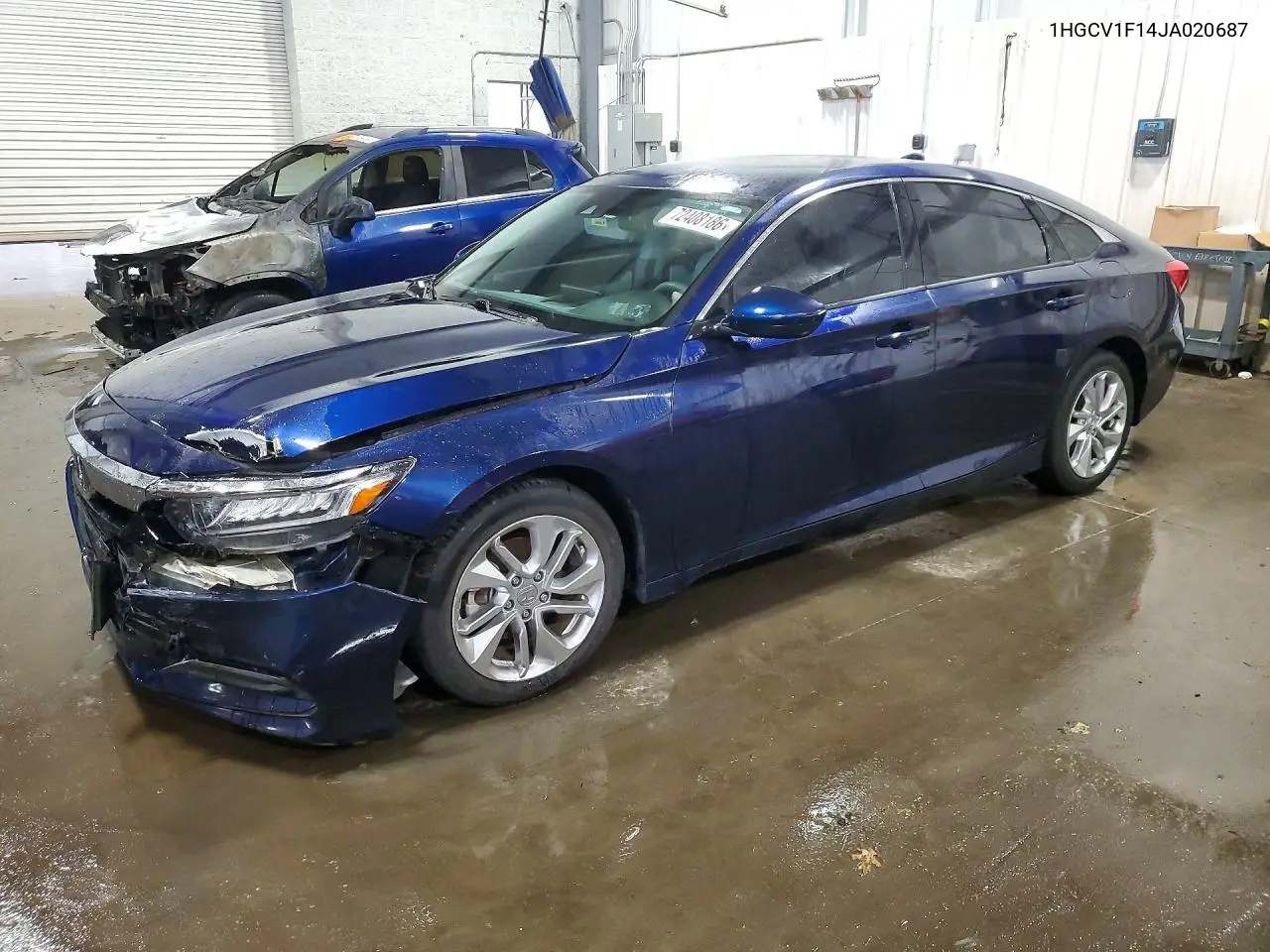 HONDA ACCORD 2018, VIN 1HGCV1F14JA020687