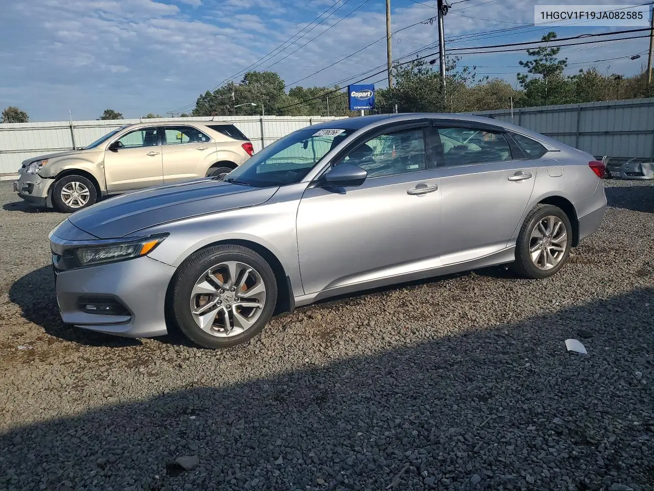 HONDA ACCORD 2018, VIN 1HGCV1F19JA082585