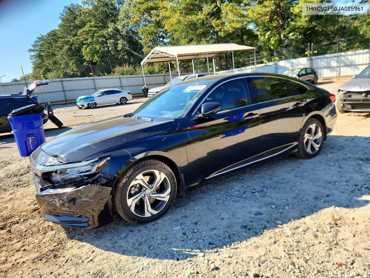HONDA ACCORD 2018, VIN 1HGCV2F50JA025961