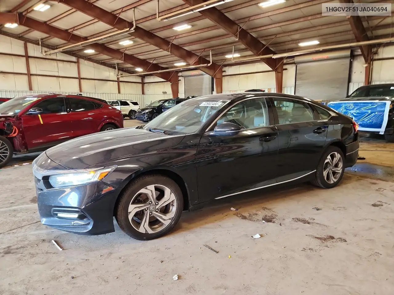 HONDA ACCORD 2018, VIN 1HGCV2F51JA040694