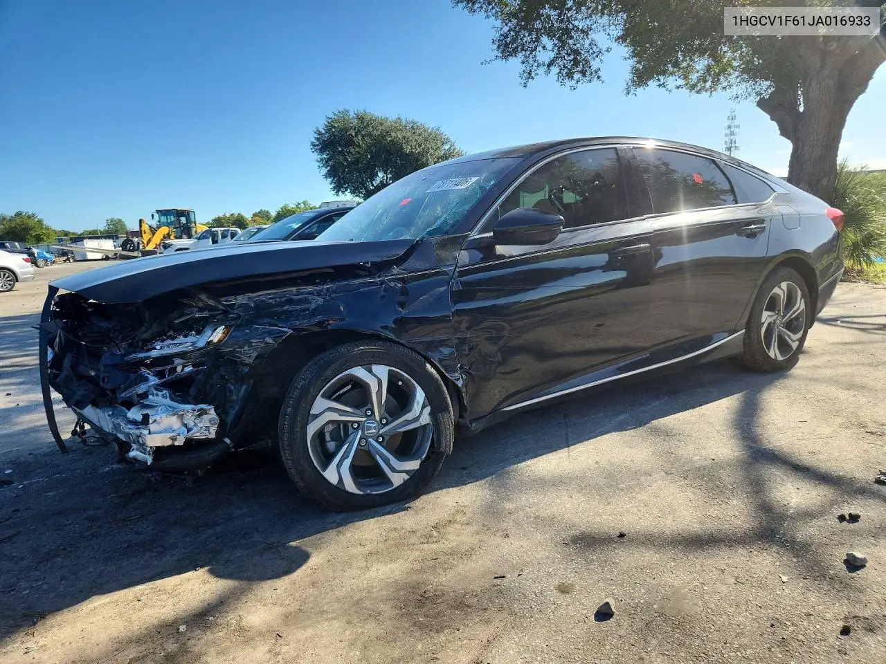 HONDA ACCORD 2018, VIN 1HGCV1F61JA016933
