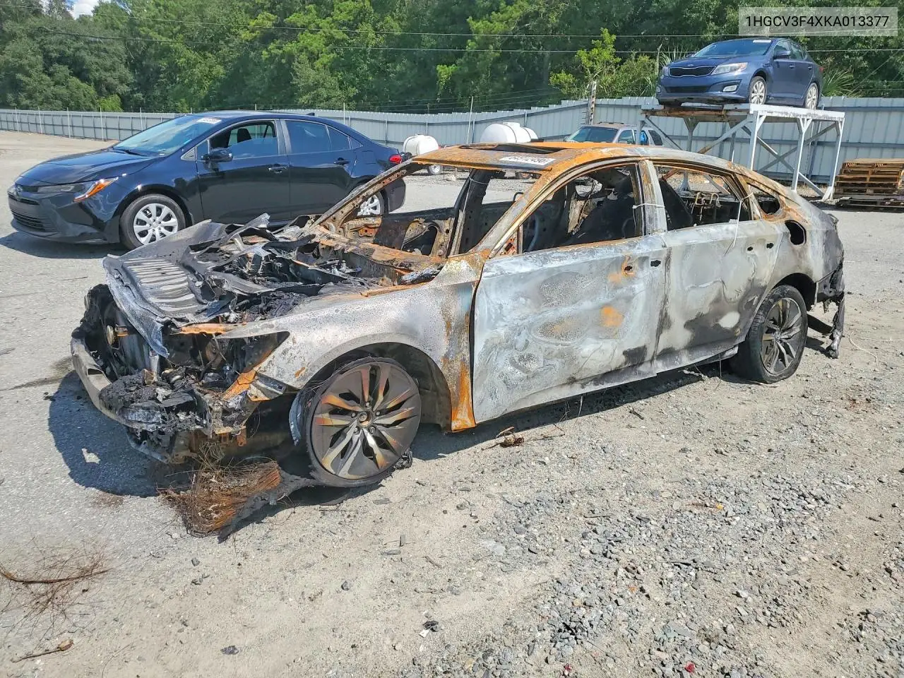 HONDA ACCORD 2019, VIN 1HGCV3F4XKA013377