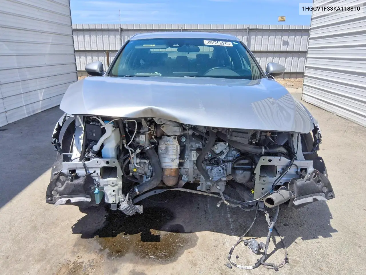 2019 HONDA ACCORD VIN 1HGCV1F33KA118810 — фото 5