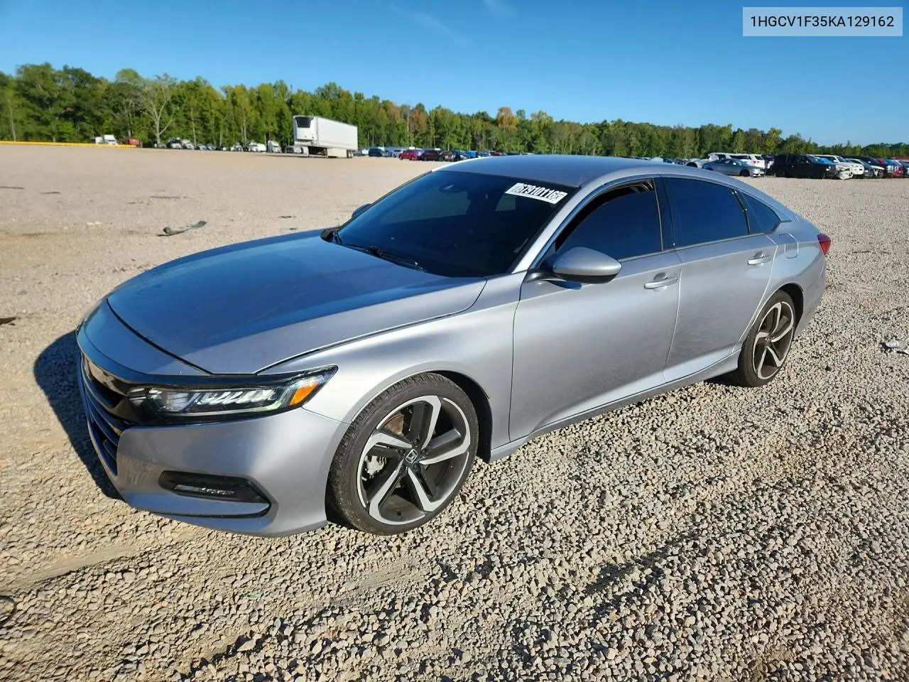 HONDA ACCORD 2019, VIN 1HGCV1F35KA129162
